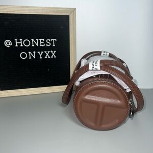 Small chocolate Telfar duffle